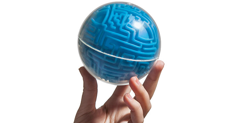 Illustration for article titled Maze Balls Are the Perfect Shape To Throw Across the Room in Frustration